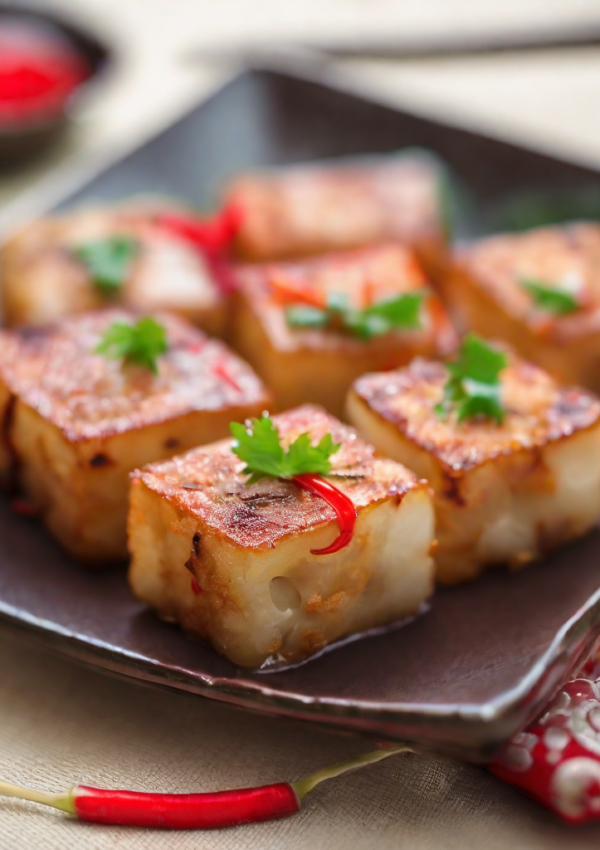 Chinese New Year Radish Cake